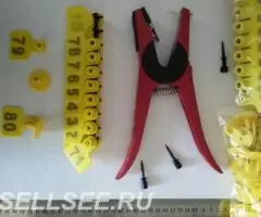 Клещи, биркач, щипцы, апликатор бирки, метки, теги - 4