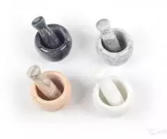 Ступка мраморная, гранитная с пестиком - 2