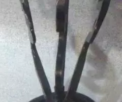 Подсвечник - стилизованный лебедь - 2