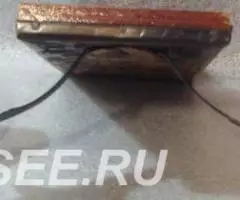 Двойной подсвечник орнамент чеканка - 4