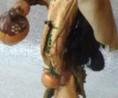 Кукла на деревянной подставке - 2