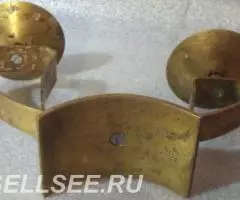 Подсвечник двойной с иглами - 2