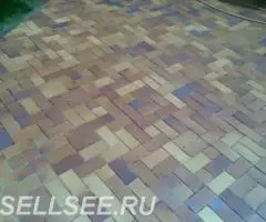 Укладка тротуарной плитки. - 2