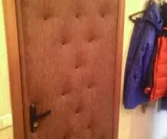обшивка обивка перетяжка дверей дермантином - 3