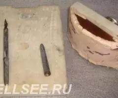 Мраморный письменный набор советский - 2