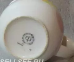 Сливочник ГДР - разноцветные круги - 3