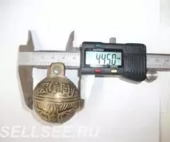 Колокольчик 2 шт. для коров лошадей коз овец размер М - 3