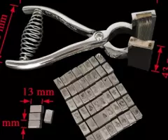 Щипцы для татуировки животных клеймение - 2