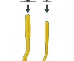 Инструмент для удаления клещей антиклещ твистер 2шт. - 3