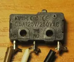 Кнопка, микропереключатель, микрик 0,1A, 0,5A, 1A, 3А - 2