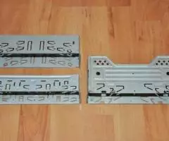 Салазки 1-Din от автомагнитол AEG, Supra, Sony - 2