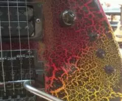 Редкая электрогитара Jackson S-Style Rainbow - 2