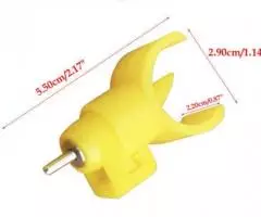 Поилка ниппельная для птиц и цыплят на трубу 25мм - 4