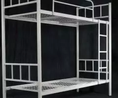 Двухъярусные металлические кровати для бытовок, кровати для общежитий, ... - 2