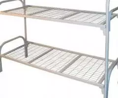 Металлические кровати для пансионата, кровати для бытовок, кровати мет ... - 3