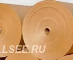 Бумага оберточная Е ф. 84 пл. 80 г м2 рулон - 3