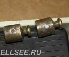 Гирьки старинные СССР разного веса. - 3