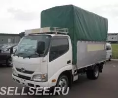 Hino Dutoro тентованный фургон грузовик - 3