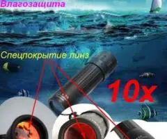 Монокуляр 10х25 телескоп зрительная подзорная труба - 3