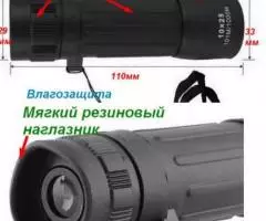 Монокуляр 10х25 телескоп зрительная подзорная труба - 4
