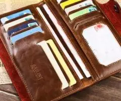 Имиджево статусный бумажник кошелёк портмоне сумка - 2