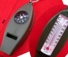 Компас лупа термометр свисток армия спасать туризм - 4