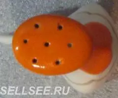 Петух с оранжевым гребнем - солонка - 4