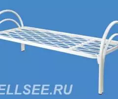 Армейские металлические кровати, кровати для вагончиков, кровати для с ... - 2