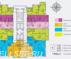 Продаю 1-комн квартиру 38 кв м - 2