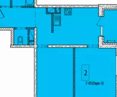 Продаю 2-комн квартиру 57 кв м - 3