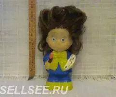 герои мультфильма Незнайка резиновая игрушка - 2