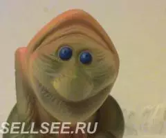 Баба Яга резиновая игрушка СССР - 2