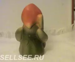 Баба Яга резиновая игрушка СССР - 3