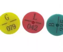 Бирки номерные теги метки кролик песец лиса рыбы - 4