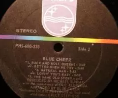 Пластинка виниловая Blue Cheer - Blue Cheer - 4
