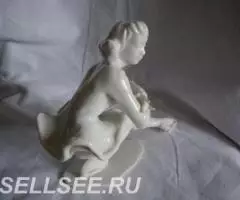 ФАРФ. Герман. Фигуристка, белье. Хутченройтер - 3