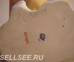 Фарфор лфз. 50-й год. медвежата - любители малины - 2