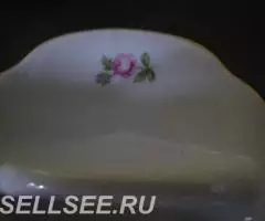 Фарфор. Чехия. Менажница для соли, перца - 2