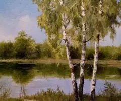 Картины 30х40см, холст, масло - 8