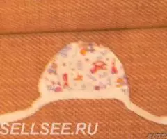 Чепчик 36 размер новый х б 100 Россия трикотаж - 2