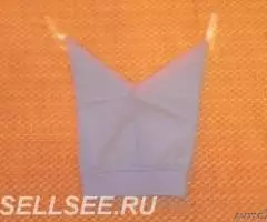 Новая шапочка 1-6 месяцев 56-68 см трикотаж х б100 - 2