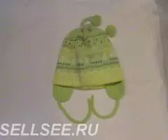 Новая шапка 40-44 Польша 70 акрил 30 шерсть - 4