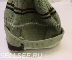 40-50 шапка новая Польша акрил с отворотом - 2