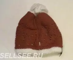 Двойная шапка и шарф новые Польша 40 букле - 3