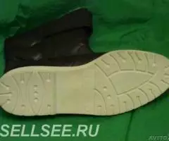 Сапоги новые 25 размер 37.5 натуральная кожа - 3