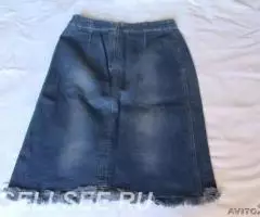 W26 L32 юбка джинсовая б у dolerto - 3