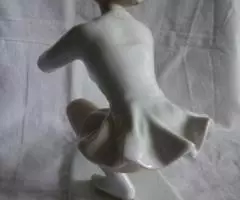 Фарфор. Герман. Валлендорф. Фигуристка в кораблике - 3