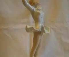 Фарфор. Герман. Валендорф. Фигуристка в белом - 2
