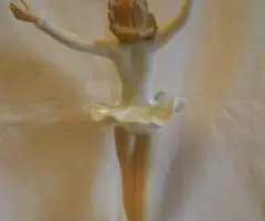 Фарфор. Герман. Валендорф. Фигуристка в белом - 3