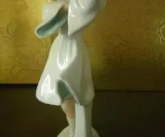 Фарфор. Германия. Шаубах Кунст Танцовщица в сапожках. - 4